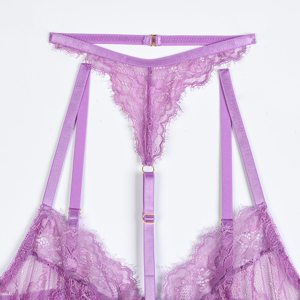 Madeline's Purple Lingerie Set