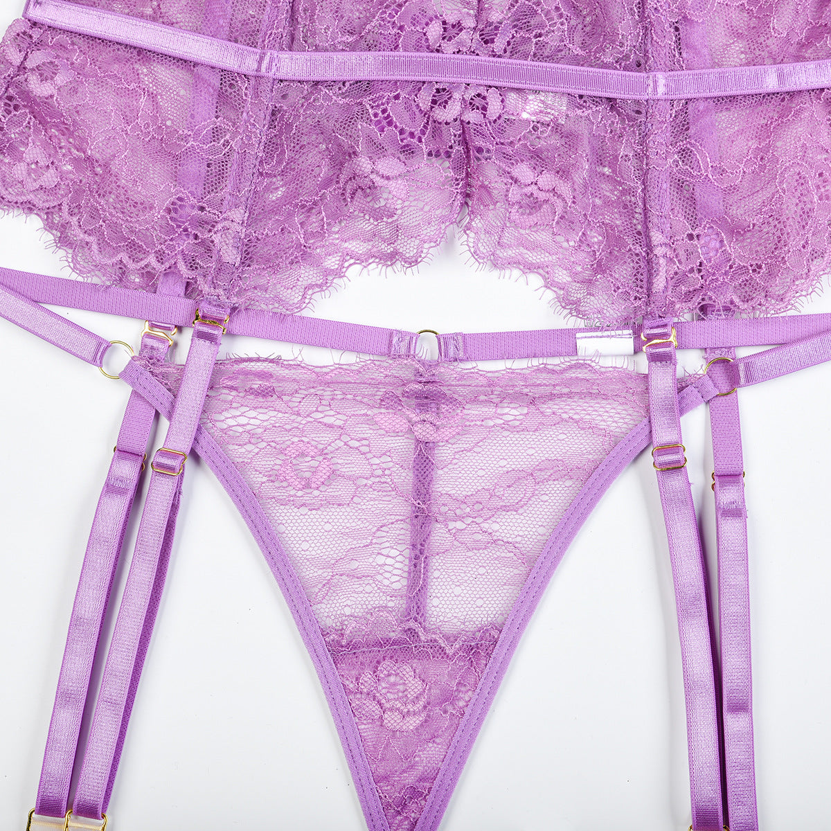 Madeline's Purple Lingerie Set